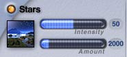 the Stars Controls, on the Sun & Moon tab of the Sky Lab