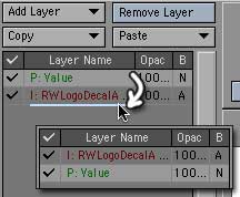 Drag the Value layer below the Alpha layer, so the Alpha will mask it.