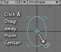 Click and Drag away from the center.