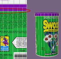 Shrink the polys until the edge is on the green/purple line.