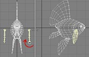 Make a Mapping endomorph for the front fins, if you want.