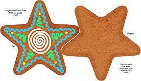 Star Cookie, Light Color map
