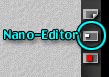 Nano-Editor toggle button