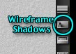 Wireframe Shadow toggle on the Display Palette