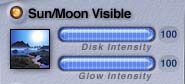 Sun/Moon Visibility Controls, Sun & Moon tab, Sky Lab
