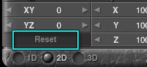 The Reset button, just below the Noise Direction fields