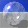 An aging bubble, made by using the texture in the Ambience channel