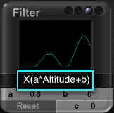 Choosing the Altitude filter