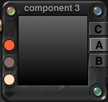 The component looks good, but we need dark at the top, light at the bottom