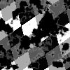 Alpha. The white areas have been replaced with the square, but there are places where the fractal was gray that are still gray, although they are on places that were black in the square alpha