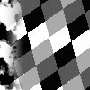Alpha combo - fractal on the left, bit of blending, then all square