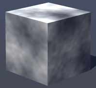 Fractal noise on cube, Frequency 10
