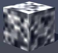 Time Random noise on cube, Frequency 10