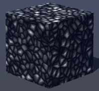 Voronoi D2-D1 noise on cube, Frequency 10