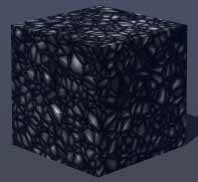 Voronoi D3-D2 noise on cube, Frequency 10