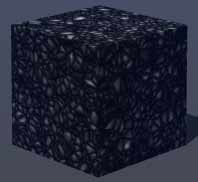 Voronoi D4-D3 noise on cube, Frequency 10