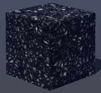 Voronoi D4sq-D3sq noise on cube, Frequency 10