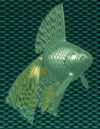 Glass Fish rendered without Fresnel Effects