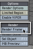 Go to Render: Render Frame (orjust tap F9) to render.